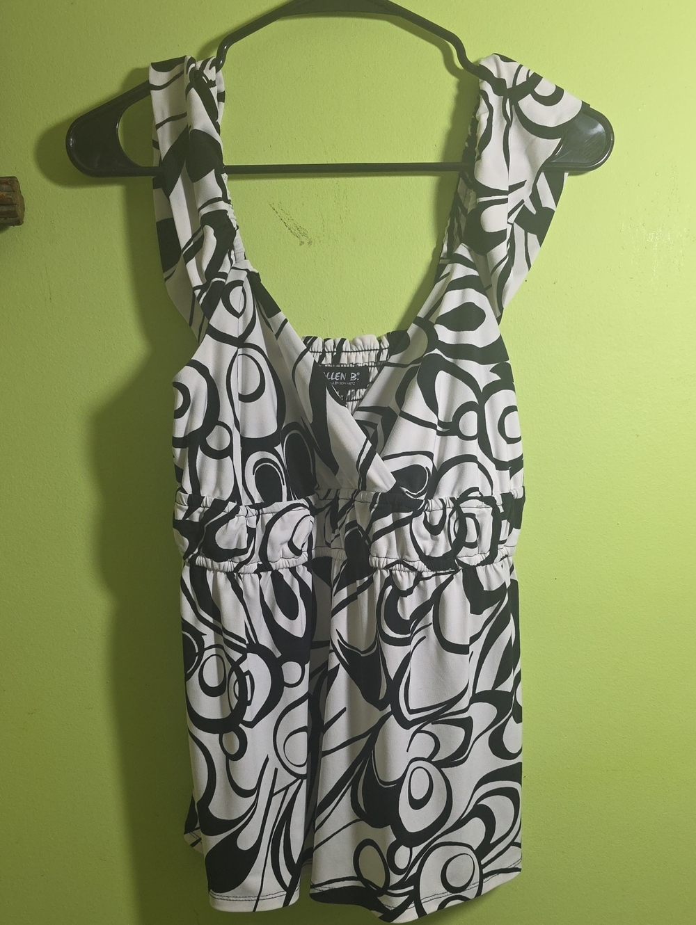 vintage  babydoll tank top from the clothing line Allen B. by Allen Schwartz S